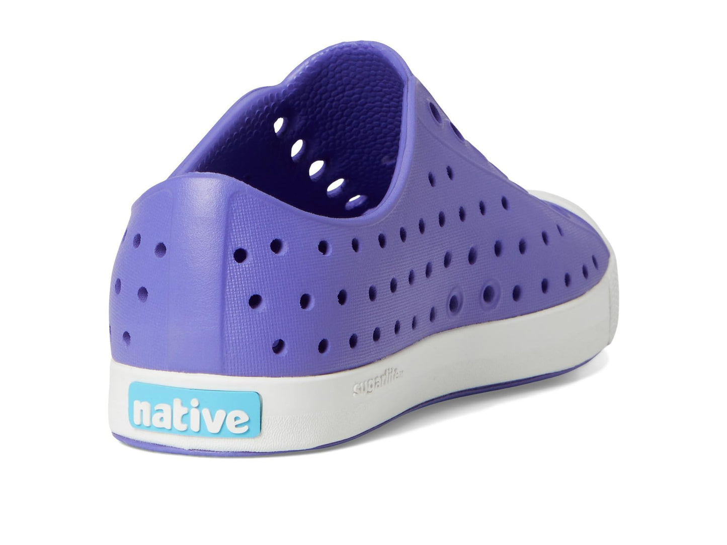 Native Shoes Unisex-Kids Jefferson Sneakers, Punk Purple/Shell White, 3 Little Kid