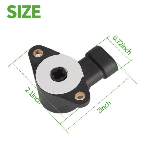 10L0L Golf Cart Accelerator and Brake Pedal Rotary Position Sensor for EZGO RXV 2008-Up Electric Golf Cart, Replace OEM 600019, Accelerator Position Sensor
