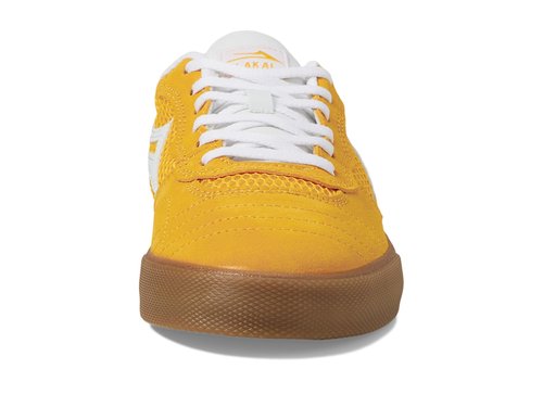 Lakai Cambridge Mens Skate Shoes, Gold/Gum Suede, 8