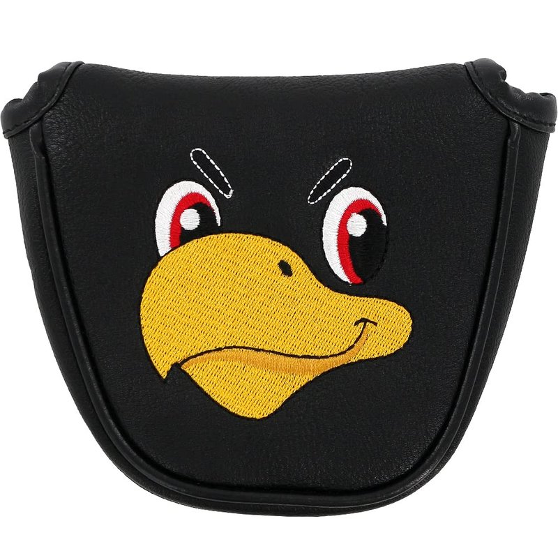 Myartte Golf Head Covers Mallet Putter Cover Headcover Magnetic Closure Embroidered Animals Fits Most Brands Scotty Cameron Odyssey Taylormade Ping ect.