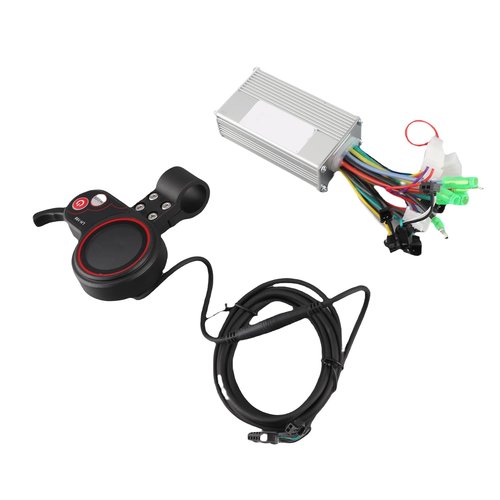 Alomejor Controller LCD Display 24V/36V/48V/60V 250W/350W Speed Controller with LCD Display Panel for Electric Scooter(L)