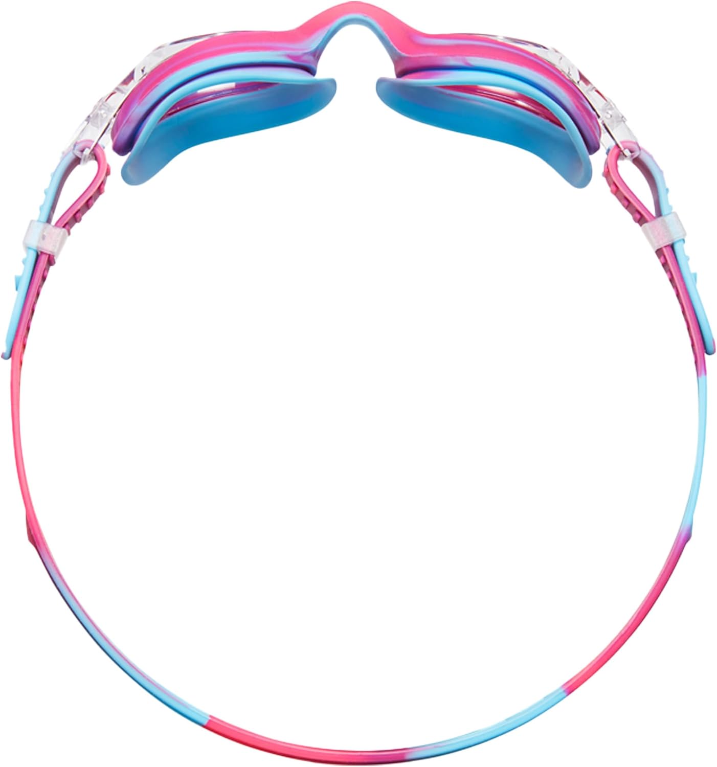 TYR Swimple Swim Goggles for Kids - Colorful Tie-Dye Design for Fun Pool Adventures