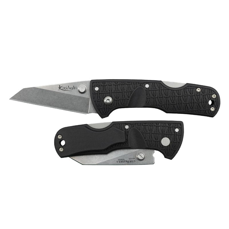 Cold Steel Kiridashi 2.5" 4034SS Sheepsfoot Blade 4" Griv-Ex Handle Everyday Carry Utility Tactical Folding Knife, Boxed