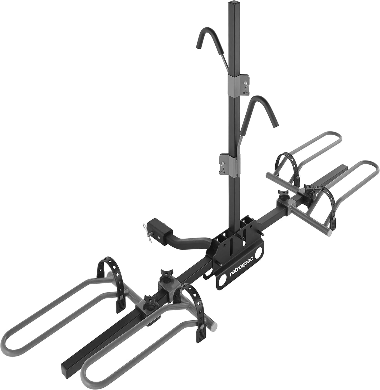Retrospec Lenox Bike Rack - 2-Bicycle Carrier for 2-Inch Receiver | Class II or III Hitch