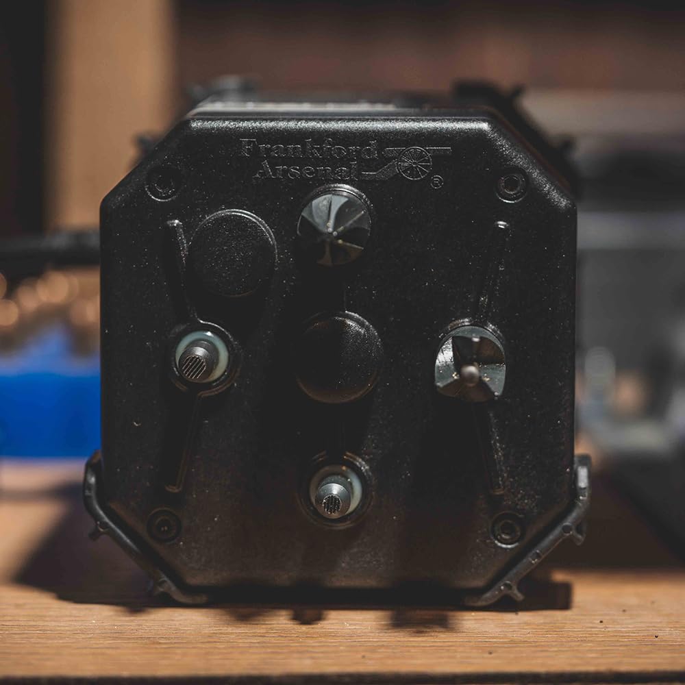 Frankford Arsenal Case Prep Power Expansion Kit with Hardened High Speed Steel Large and Small Primer Pocket Uniformer and Crimp Remover for Reloading gray