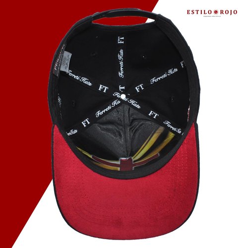 Ferreti - FT105 - Cross Design - Hats - Gorra - Original - Sombrero - Snapback - Adjustable Fit - Premium Embroidered Cross Patch - Black Baseball Cap