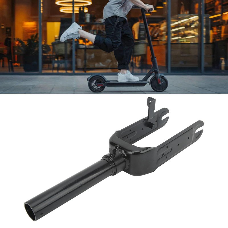 VGEBY Electric Scooter Front Fork, Durable Lightweight Aluminum Alloy Scooter Fork Replacement, Aluminum Construction for Commuters Urban Riders Touring Enthusiasts