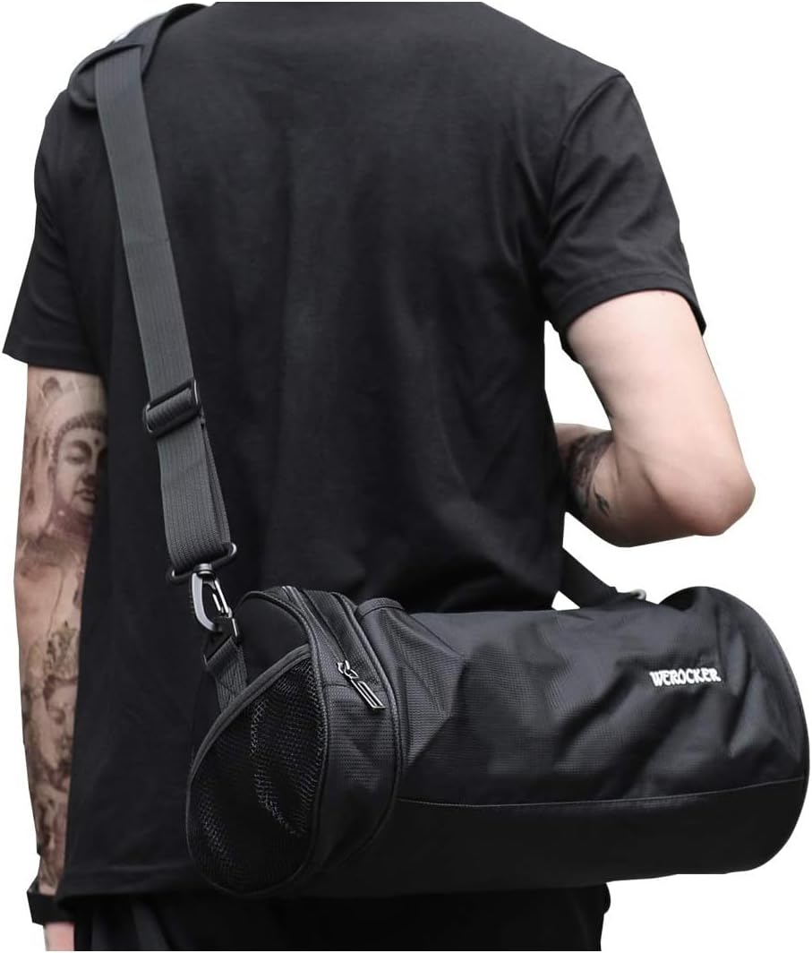 Skiennix Lightweight Sports Gym Bag - Versatile Duffel for Men & Women | Black X-Small