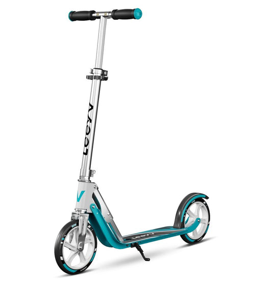Adult Scooter - Folding, Adjustable Height, Big Wheels, Lightweight All-Aluminum Frame | Suitable for Teens 12+ | 265lbs Weight Limit