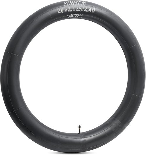 Bike Inner Tube - 26-Inch Schrader Valve (AV32MM) - Fits 26 x 2.125 to 2.40 Tires