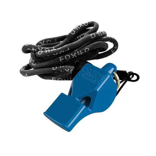 Fox 40 Safety Whistle Classic C/W Wrist Strap Blue Unisex, Normal