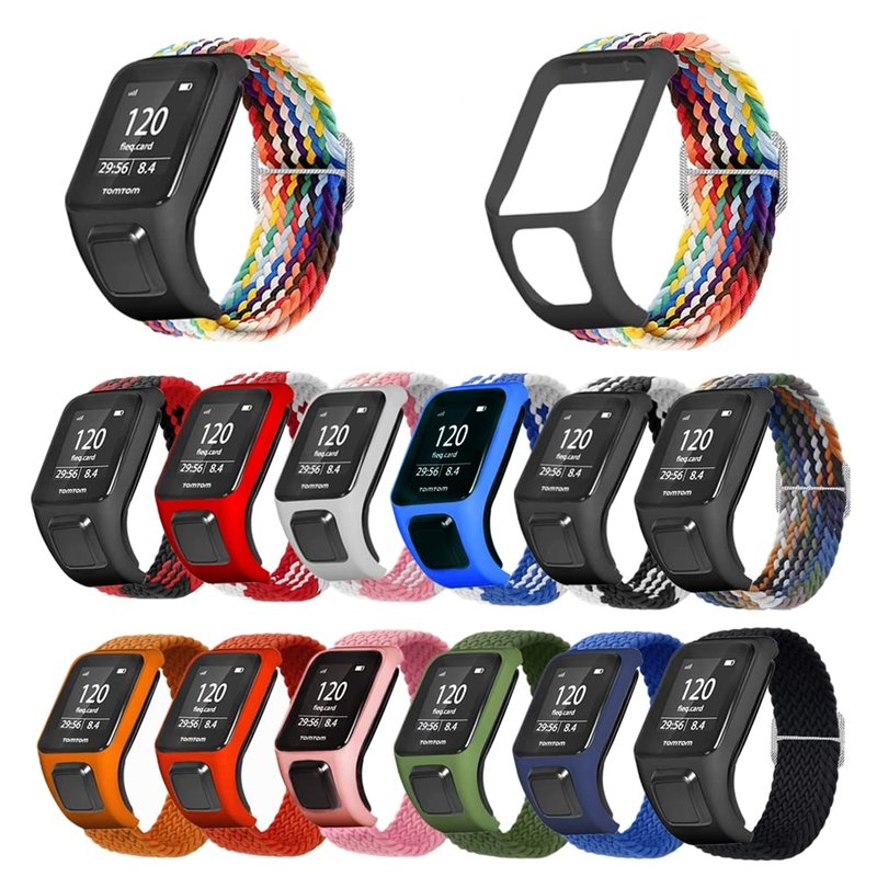 Senter Soft Nylon Wacth Bands for Tomtom Runner 2/3/ Spark/Adventurer Smart Watch