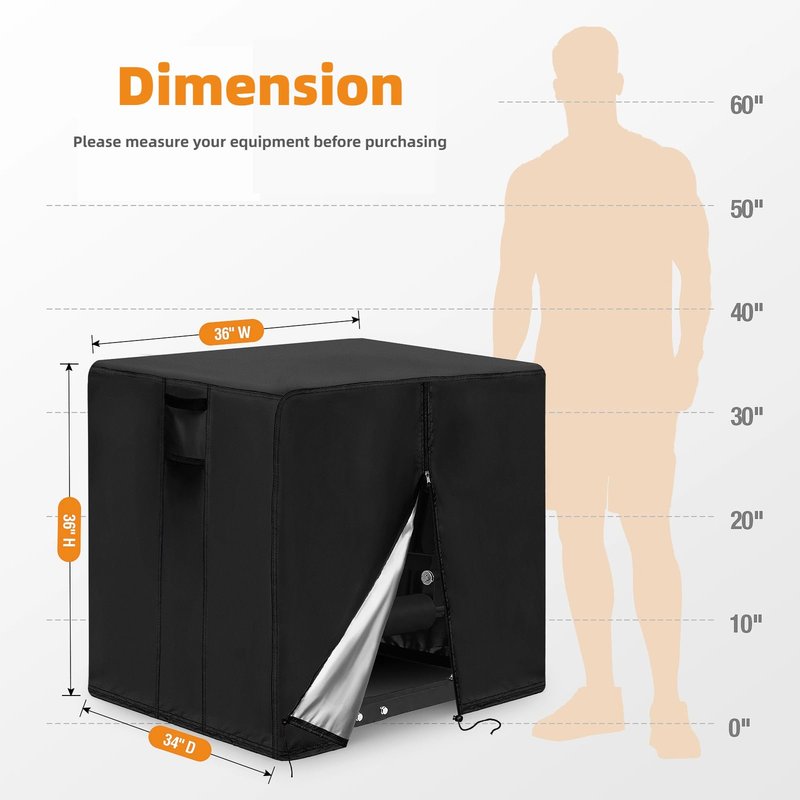 Guisong Leg Extension and Curl Machine Cover,Heavy Duty Waterproof Leg Press Machines Cover for Home Gym EqQuipment,600D Dustproof Exercise Bench Covers for Workout Machine