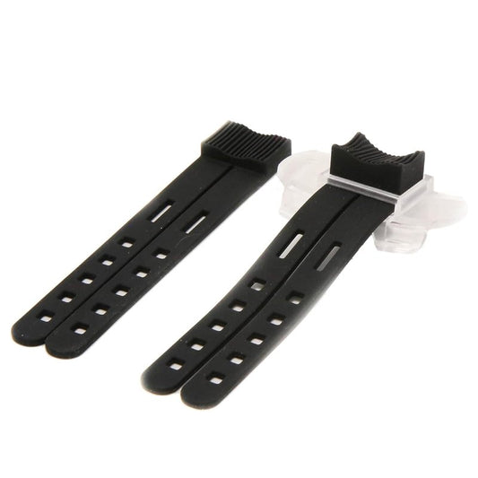 Overade Universal Attachment Kit - 2 Additional Straps & Light Bracket (LUM, TURN) - Multi-Mount (Handlebar, Seat Tube, Luggage Rack, Helmet) - Black, Water Resistant