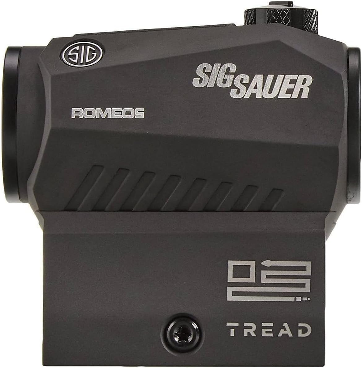 SIG SAUER Romeo5 Red Dot Sight - High-Performance 2 MOA Waterproof & Fog-Proof Compact 1x20mm