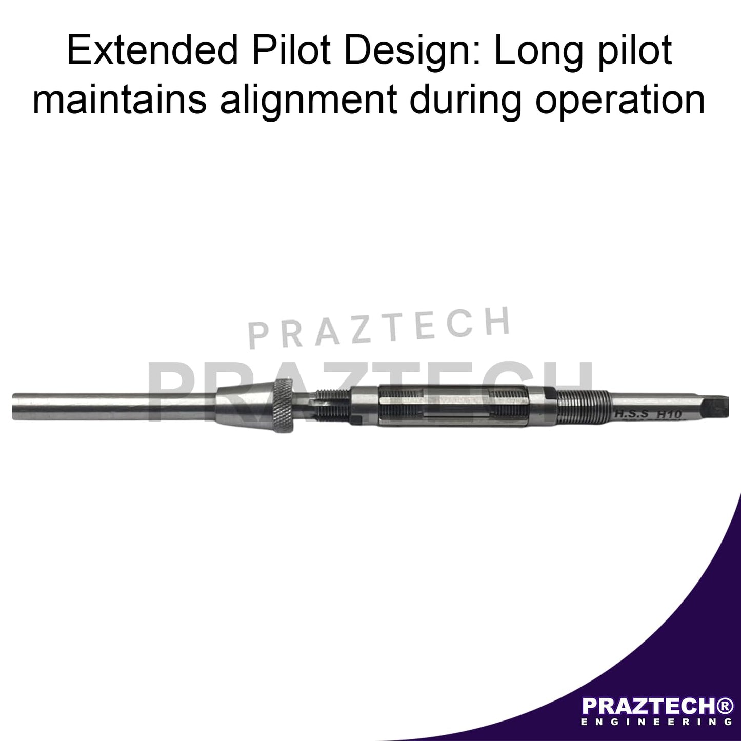 Long Pilot HSS Blade Adjustable Expanding Hand Reamer | KINGPINS Ream | Repair Work | Workshop Tool DIY (H7 : 21/32" - 23/32" (16.6-18.2) mm)