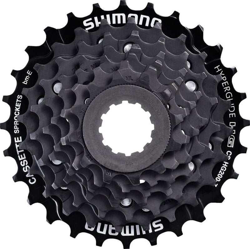 Shimano Tourney CS-HG200 Cassette - 7 Speed, 12-32t, Black