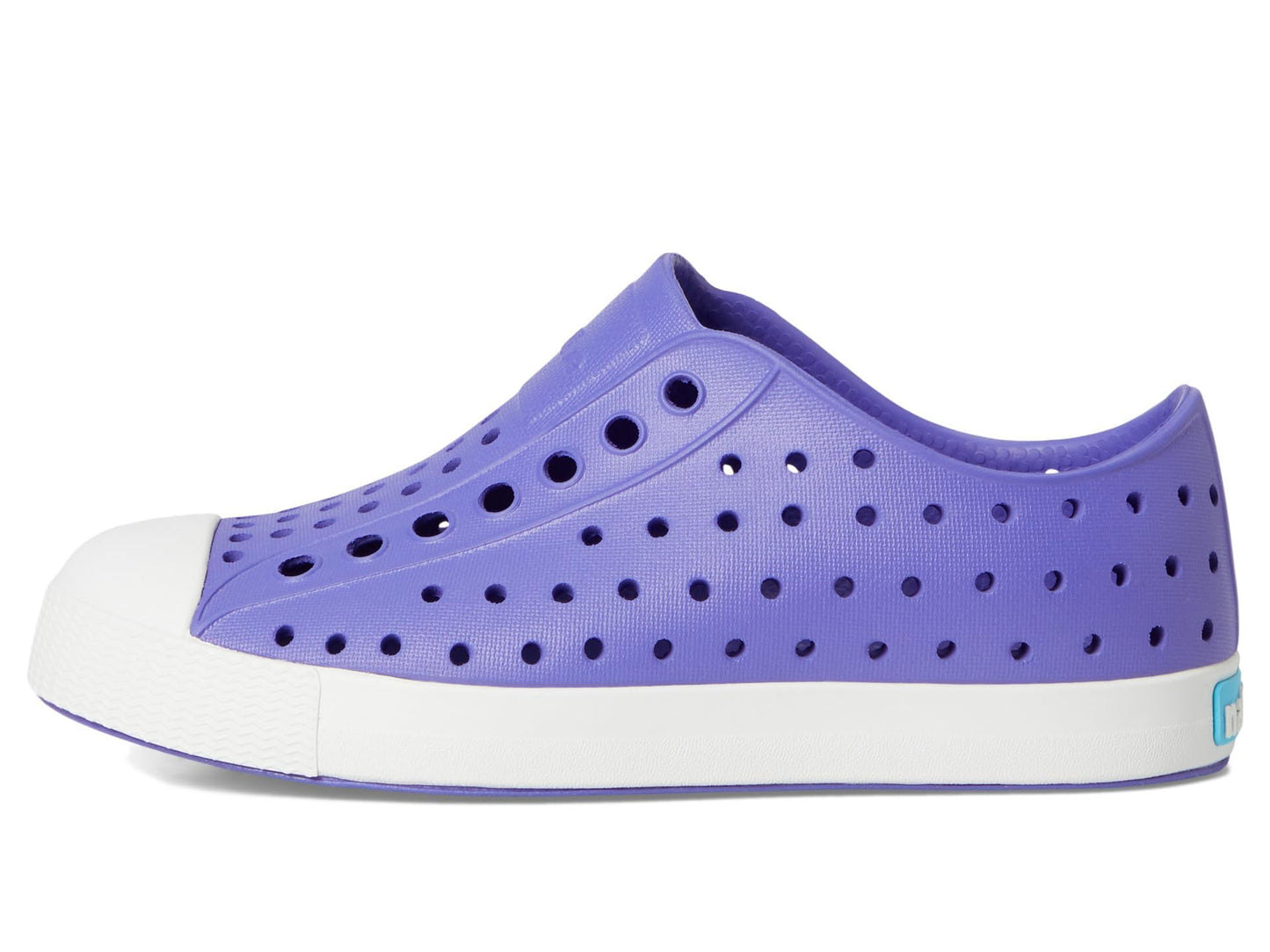 Native Shoes Unisex-Kids Jefferson Sneakers, Punk Purple/Shell White, 3 Little Kid