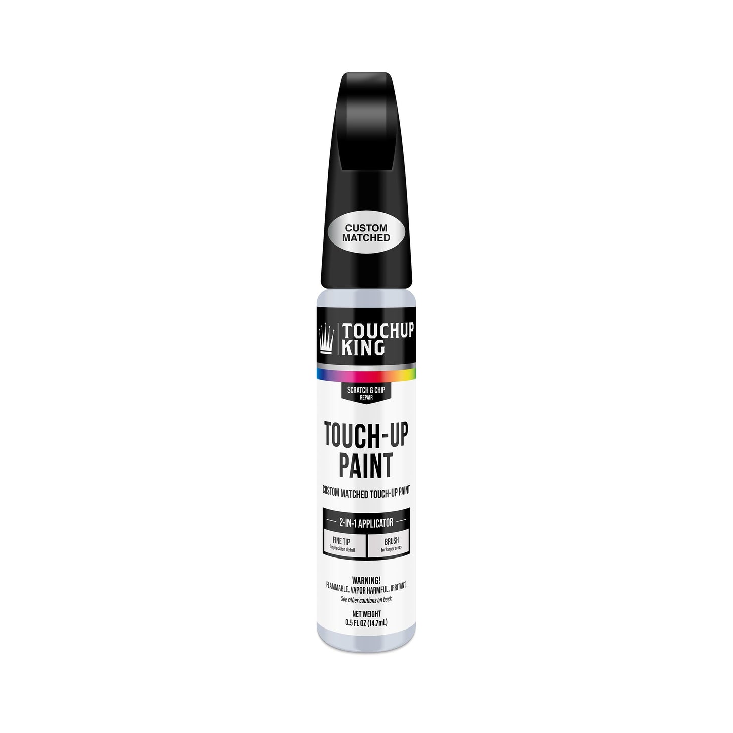 Touch Up King Paint Pen Brush Made for Yamaha Marine Outboard Bluish Gray Metallic, 0.75 Fl Oz, Sublime