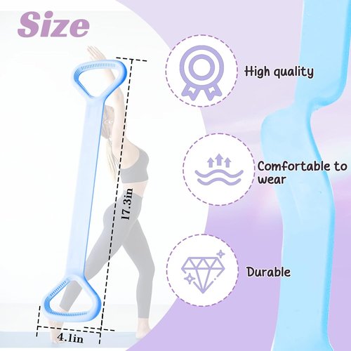 Figure 8 Resistance Bands by Skiennix - Durable Fitness Bands with Handles for Effective Workouts