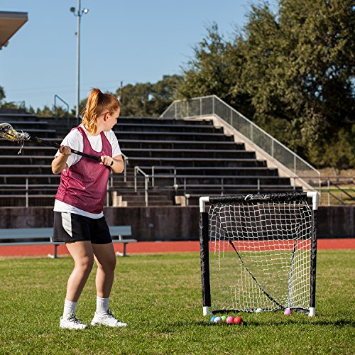 Portable Mini Lacrosse Goal for Kids - Backyard Shooting Practice