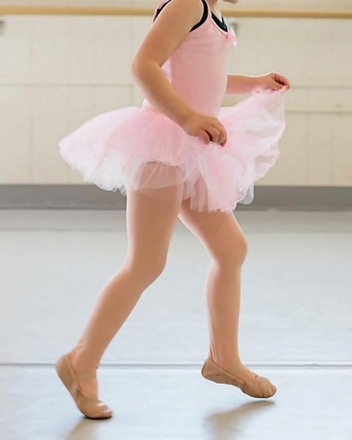 Stelle Ultra Soft Pro Dance Tights - Ballet Footed for Girls | Toddler to Big Kid Sizes