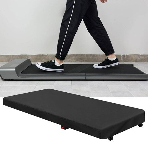 Aynaxcol Under Desk Treadmill Cover 420D Walking Pad Covers Waterproof Protective Dust-Proof for Home Walking Treadmill Indoor Outdoor Office Under Desk Running Machine (Black 55 x 28 x 6 Inch)
