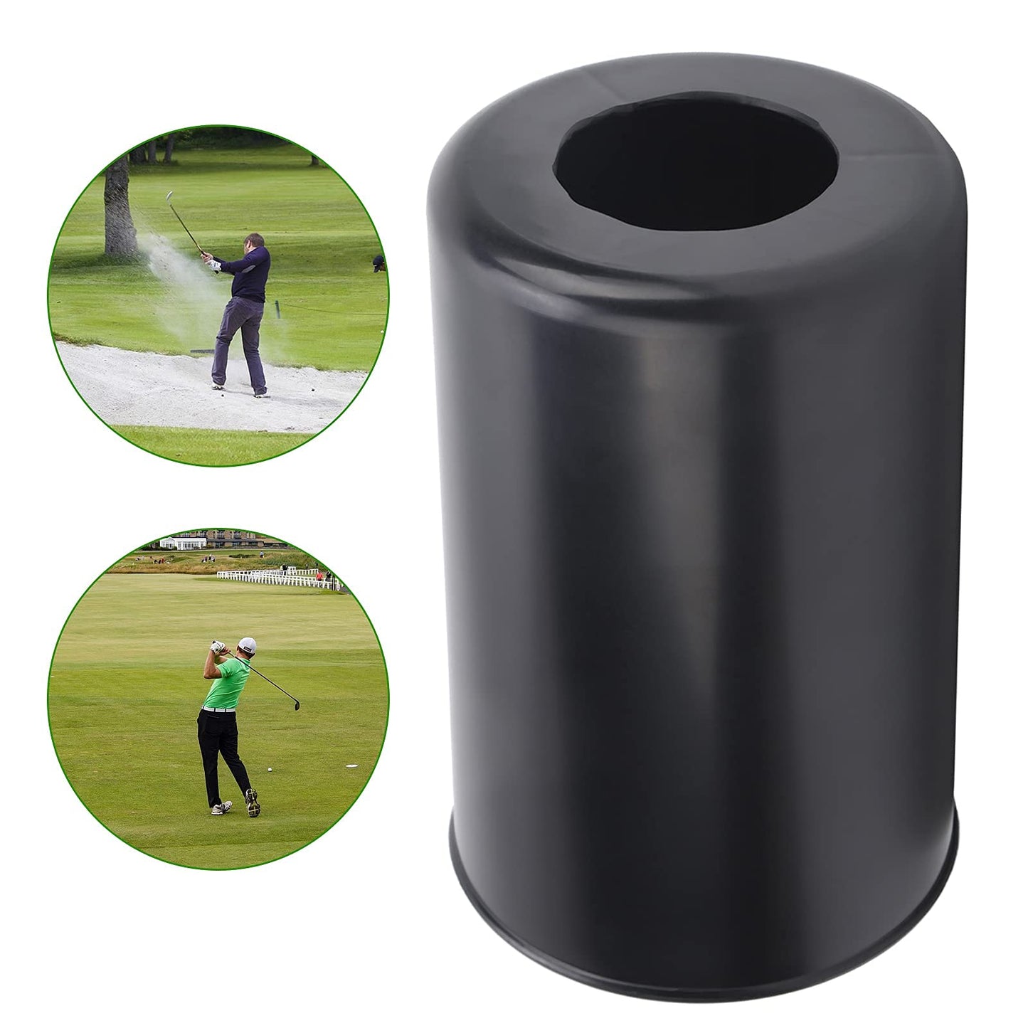 Golf Sand Bottle Holder, Durable Engineering Plastic Universal Golf Cart Accessory, Secure Fit for Golfers on Courses and Carts