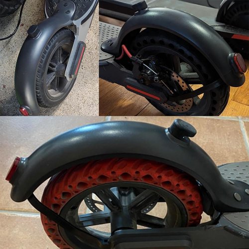 Kucehiup Rear Scooter Fender Bracket Scooter Mudguard Replacement Accessory Compatible for Xi-ao-m-i M-365/Pro 1S