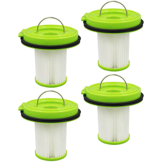 4 pack CleanView XR Pet Vacuum Features Filter Compatible With CleanView XR Pet 300W Lightweight Cordless Vacuum 3797V and 3789U, Part Number: 1638010