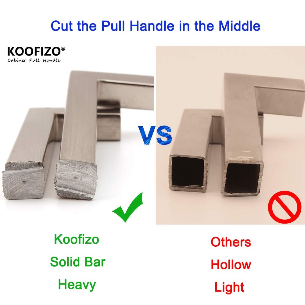 KOOFIZO Oil Rubbed Bronze Cabinet Pulls Bronze Cabinet Handles, 30 Pack 3 Inch Rubbed Bronze Hardware for Kitchen Cabinets Drawer Dresser 1816 Cupboard Bedroom Bathroom