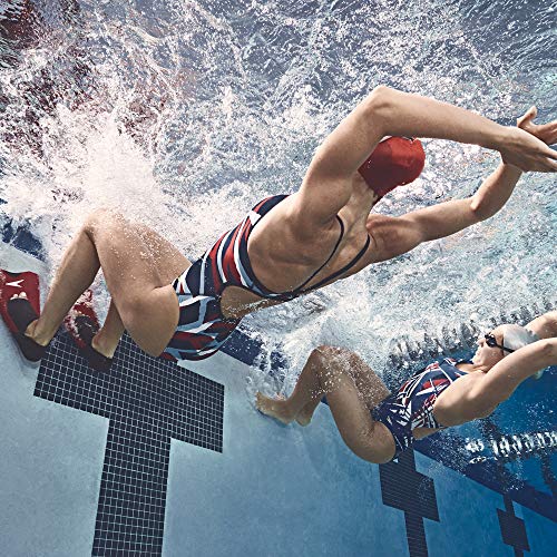 Speedo Switchblade Training Fin for Adults - Medium, Black/Red