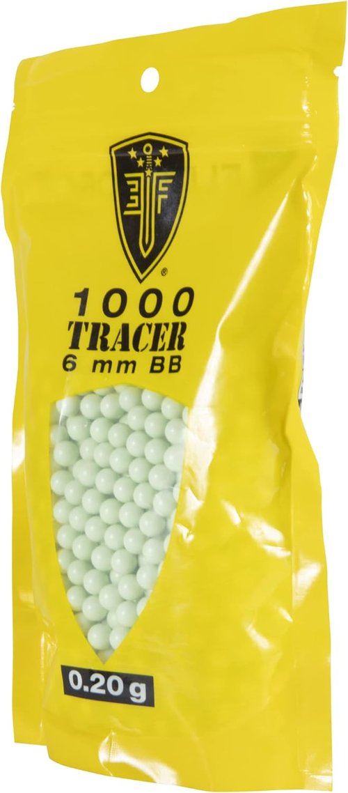 Elite Force Tracer BBS - Glow-in-the-Dark Premium 6mm Airsoft Ammo | 1000 Count