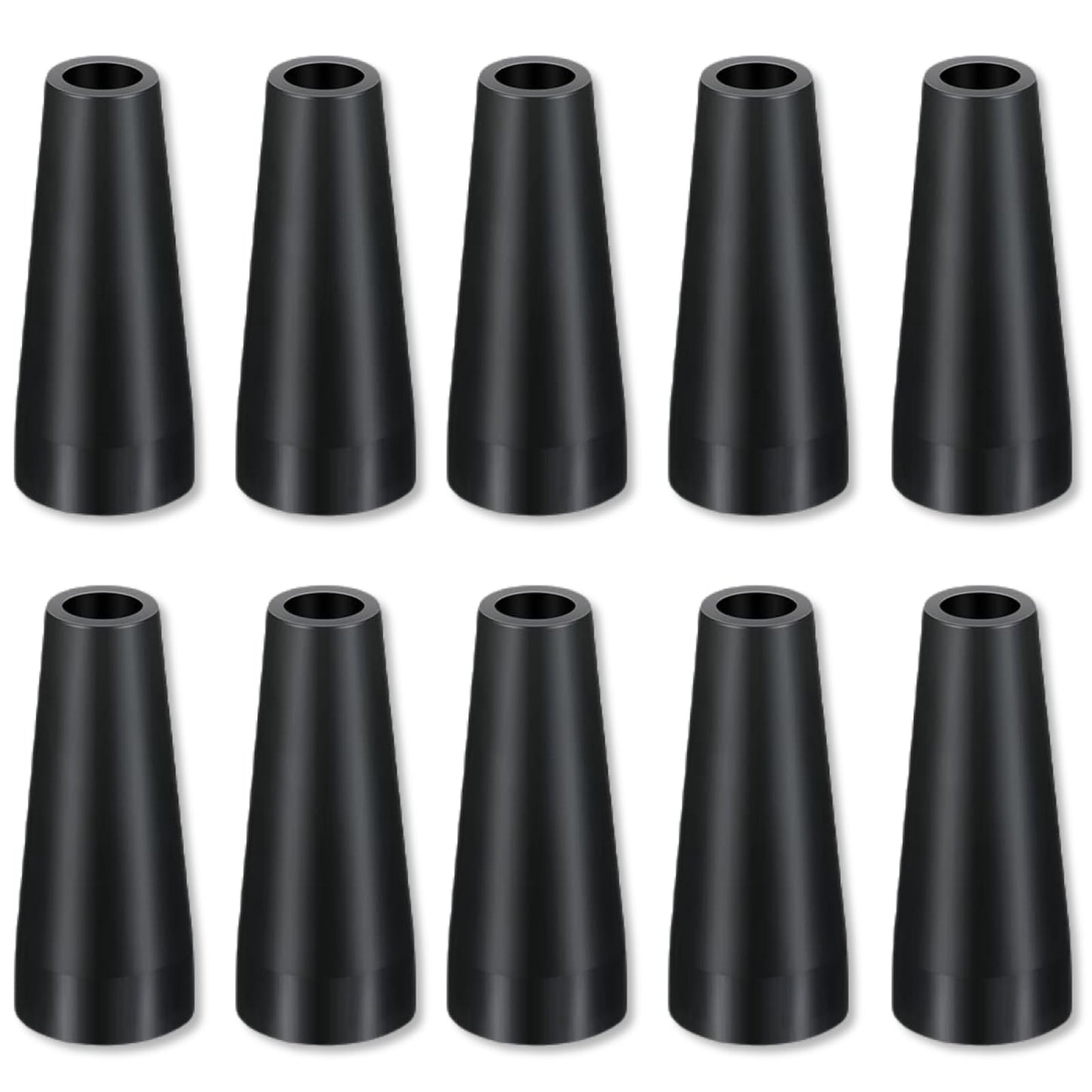 10pcs MIG Welding Flux Core Gasless Nozzle，Welding Tools MIG Welding Accessories Set MIG Welding Nozzle MIG Welder S7 Accessories for Lincoln Forney Chicago Electric Clarke Welder And More