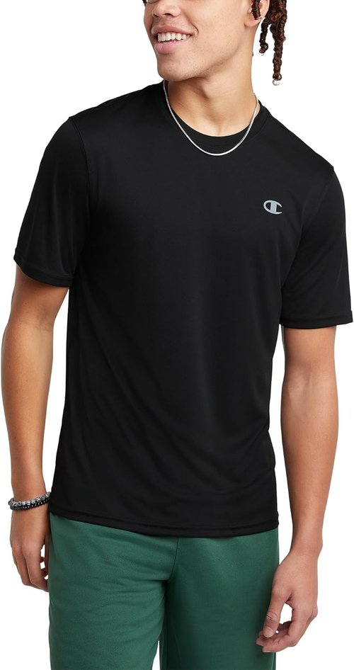 Champion Men's Athletic T-Shirt - Moisture-Wicking, Anti-Odor Sport Tee | Regular & Big/Tall Sizes