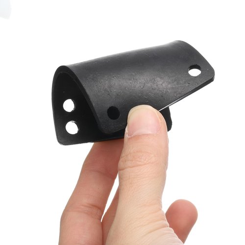 PATIKIL 28mm / 1.1" Skateboard Riser Pads, 2 Pack Rubber Angled Wedge Shock Pads for Skateboard Truck Cruiser, Black