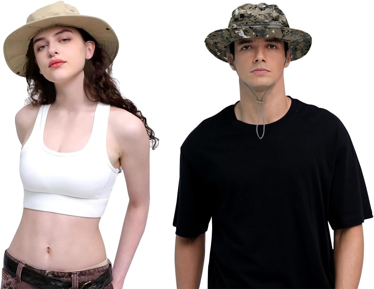 Skiennix Bucket Hat - UPF 50+ UV Protection for Men & Women | Foldable Summer Safari Hat