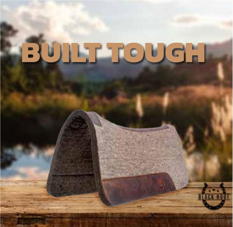 BLACK HOOF Steam Pressed Merino Wool Felt Contoured Pad