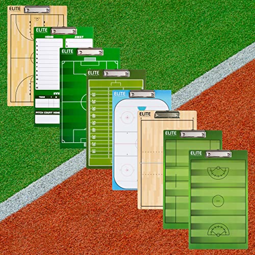 Football Dry Erase Coaches Clipboard - Full-Color Design