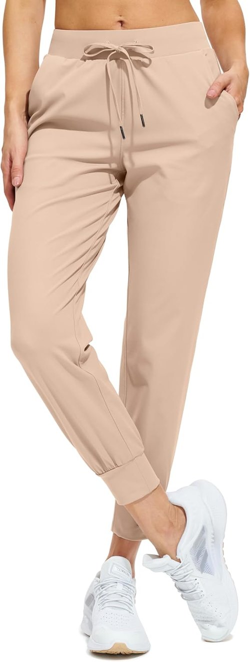 Libin Women's Jogger Pants - Athletic Tapered Sweatpants with Pockets | Available in Petite, Regular, Tall