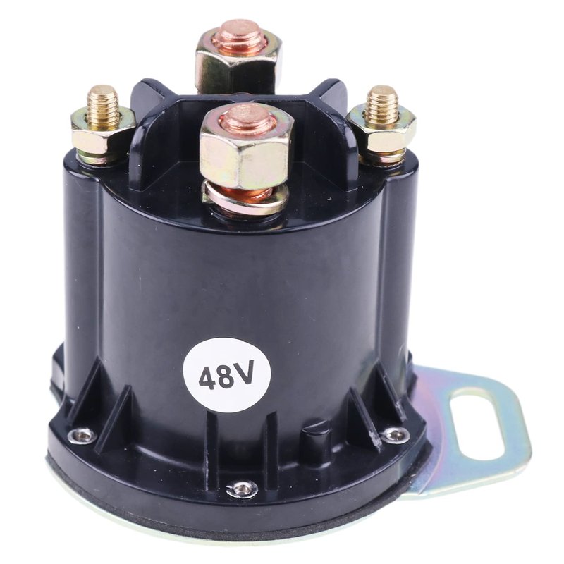 WQSING 624317 649373 Updated 48V Solenoid Relay Switch 649240 Compatible with Trombetta 684-4841-022-29 649371 EZGO Golf Cart Electric Heavy Duty SVC RXV 2016-UP 2FIVE E-Z-GO Elite Fleet