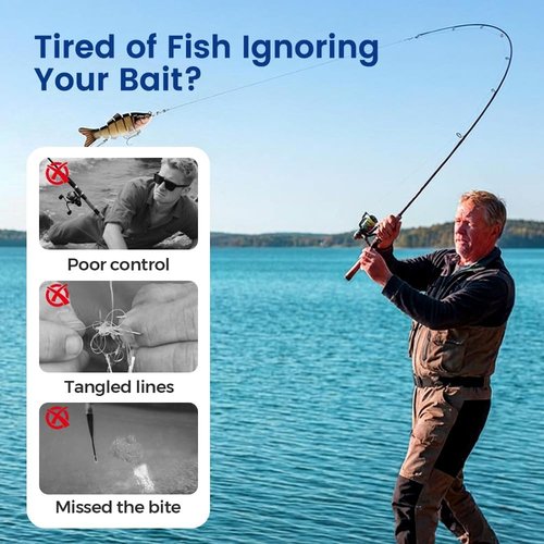 Fishing Lures - Floating Plopper Lure for Freshwater & Saltwater | Wobble Bait for Bass & Catfish