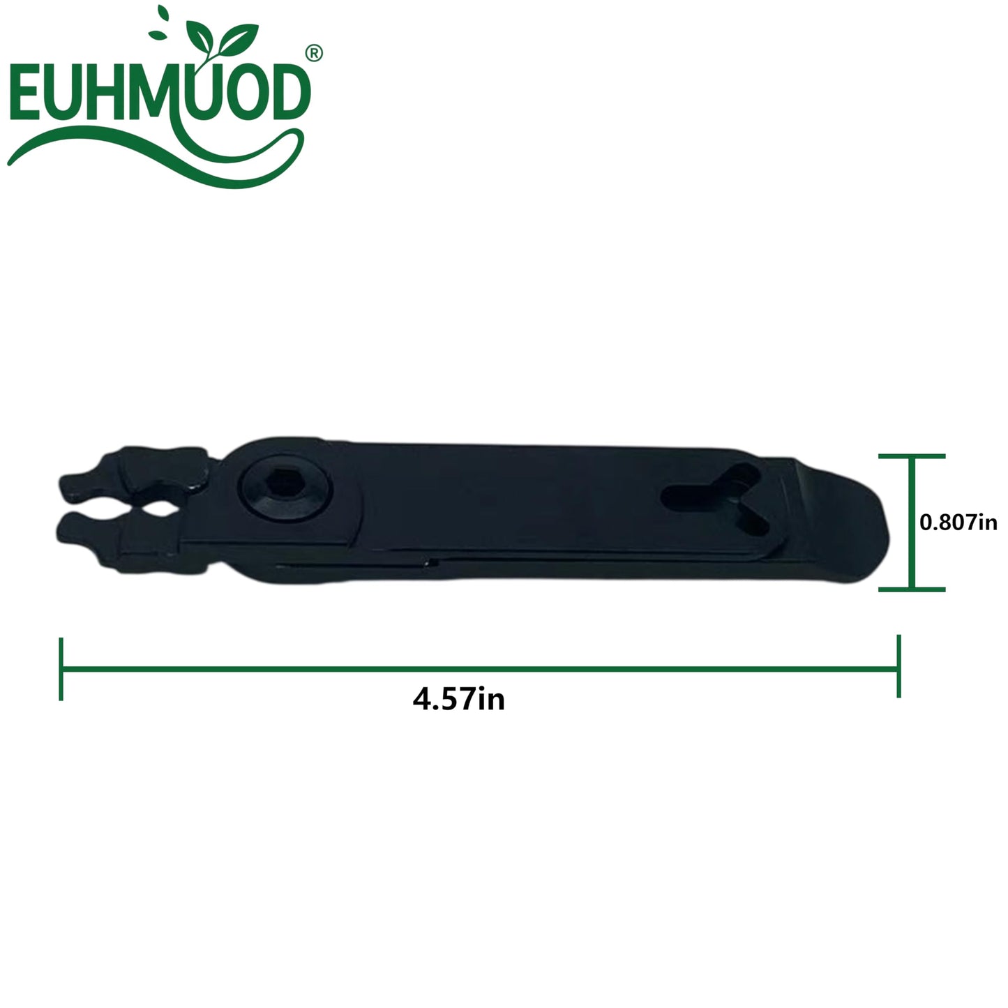 EUHMUOD Master Link Pliers, Bike Multi Tool with Quick Link Pliers, Bike Tire Levers & Valve Core Remover, Chain Pliers for 9/10/11/12 Speed Bicycle Repair, Black