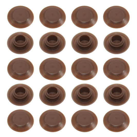 20Pcs Threshold Screw Covers for Door Sill Cap, Door Threshold Plugs for Hiding Screws, Plastic