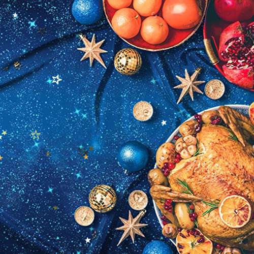 Space Tablecloth - 3 Pack Waterproof Galaxy Design 54x108"