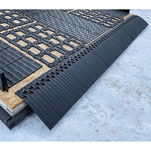 Edge Glides 2.0 Trailer Ramp Edge Protectors - 4-Piece Kit (9"x24")