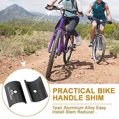 Bicycle Handlebar Shim - 25.4 to 31.8 mm Aluminum Alloy Spacer