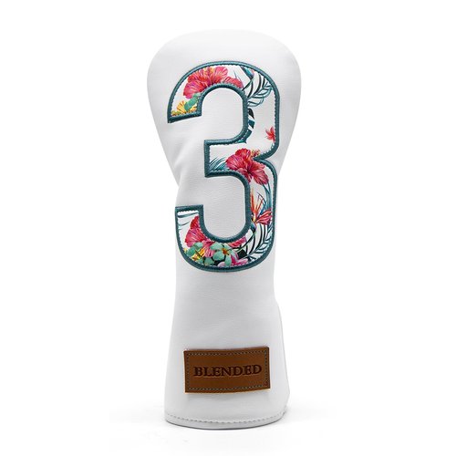 BAIRBRE Golf Club Covers Driver Covers Fairway Wood Headcover Hybrid Cover Leather Mallet Putter Covers Blade Headcovers Golf Head Covers for Most Brand (for Fairway Wood 3)