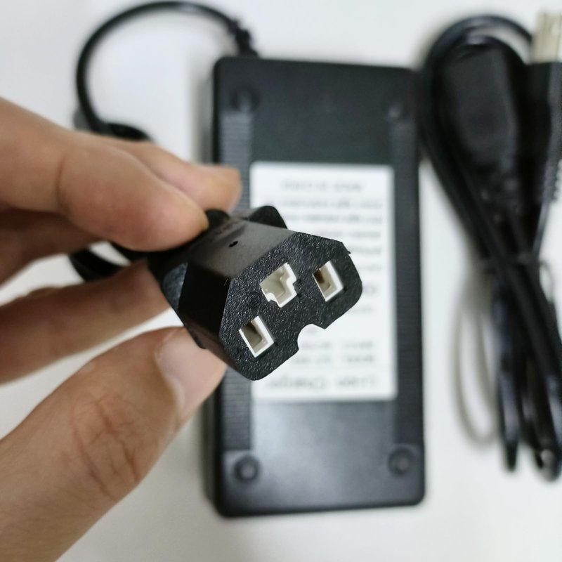 [Verified Fit] 84V 3A Charger 3-Pin Plug for 72 Volt Lithium Battery, for 72V (20S) 12AH 20AH 30AH and More 72V Lithium Scoote-rs and More Devices 84 Volt 3 Amp Max