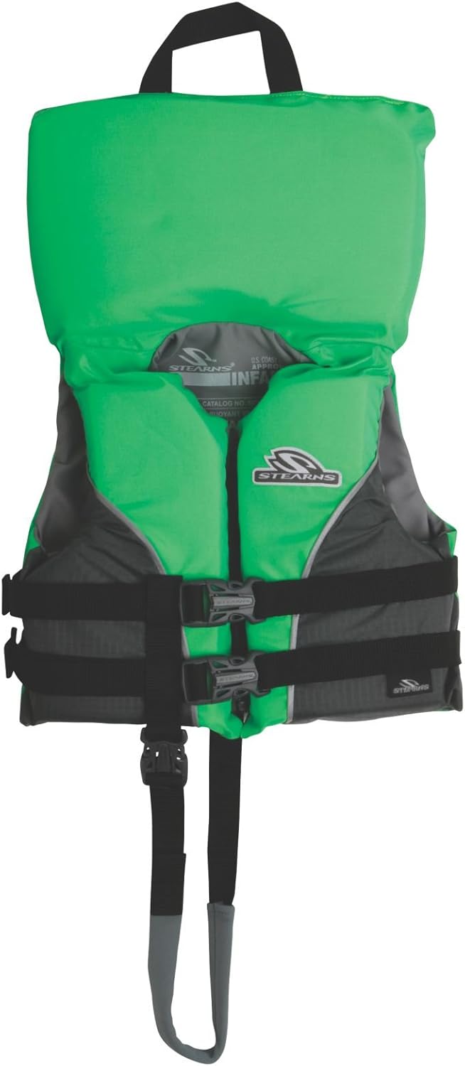 Stearns Child Life Jacket - Heads-Up Flotation | USCG Approved Type II Kids Vest for Pool, Beach & Boating